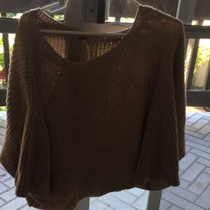 Free people cable knit sweater